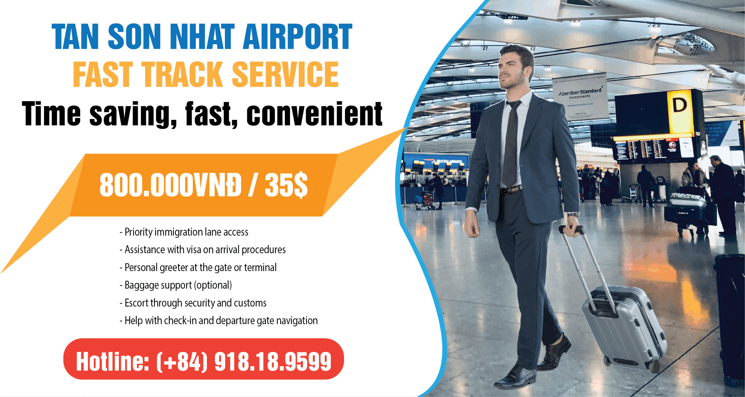 TAN SON NHAT INTERNATIONAL AIRPORT FAST TRACK SERVICE